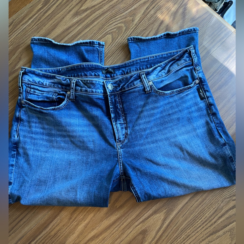 Silver Jeans, Elyse, plus, 22, wear normal or cute cuffed. Fall, school, teacher